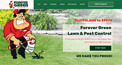 Desktop Screenshot of forevergreenlawnandpest.com